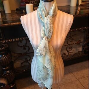 PALE GREEN Scarf 